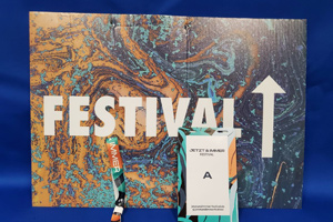 Festival with compostable accreditations made from biomass