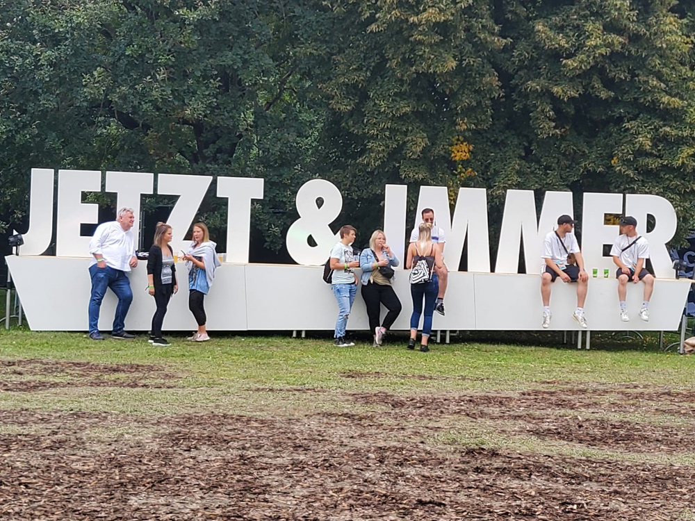 2,500 people attended the Jetzt&Immer festival in Ratingen.<br />Image: Pe2M