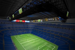 Estadio Santiago Bernabéu receives a LED halo display