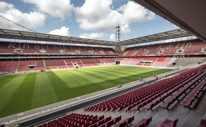 blueSmart ensures the security of the Cologne multifunctional arena.<br />Image: Winkhaus