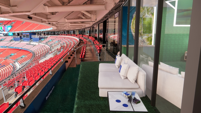 The Pitch View Penthouse offers the best view of the action on the pitch.<br />Booking.com