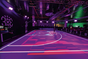 LED glass flooring to be accepted at FIBA competitions