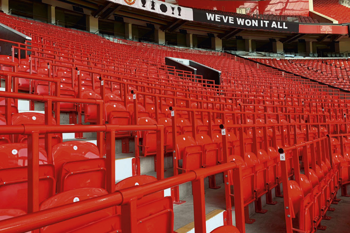 Old Trafford: Each fan still gets a permanent place.<br />Image: Manchester United