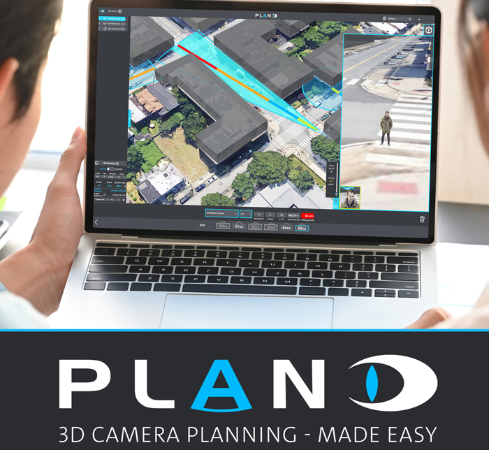 Intelligent features combined with intuitive operation take professional camera planning to a whole new level. Within minutes, installers and end users can professionally plan video projects.<br />Image: Dallmeier electronic