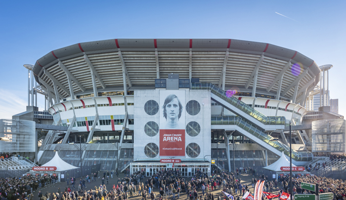 The Johan Cruijff ArenA wants to become climate-positive by 2030. A new sustainability standard is to help achieve this.<br />Johan Cruijff ArenA