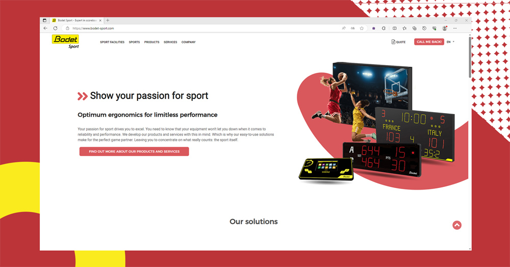 Scoreboard Manufacturer announces Website Relaunch