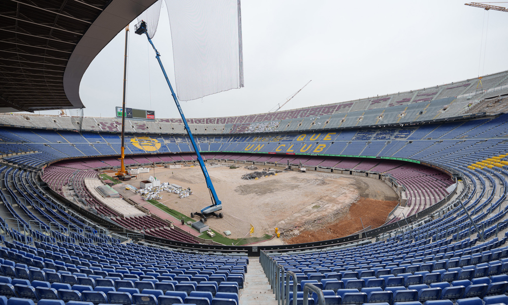 Construction report: Stadium and arena projects in Europe