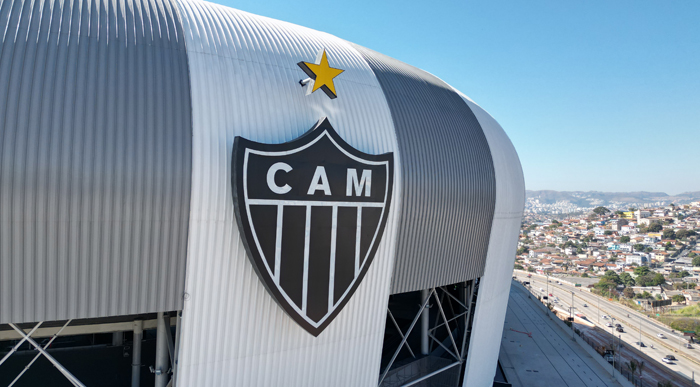 The venue is home to Clube Atlético Mineiro.<br/> Image: xxx