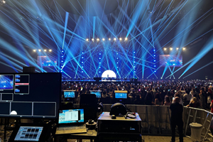 LED technology for music show in Paris