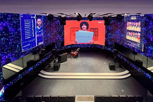 Seamless video wall for eSports location