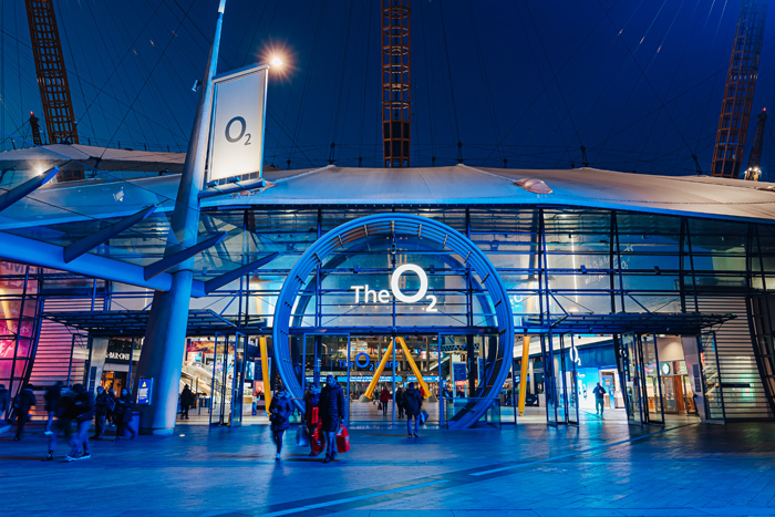 Record breaking year for the O2.<br />image: The O2