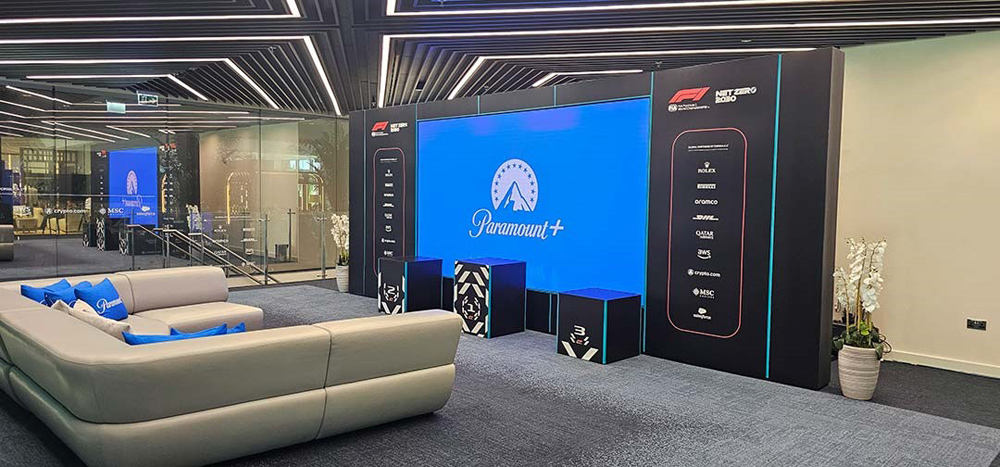Several new displays have been installed at the race track in Abu Dhabi.<br />Image: Daktronics