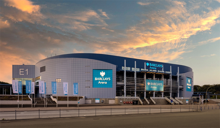 The EHF Finals Men will take place at Hamburg’s Barclays Arena.<br />image: Barclays Arena