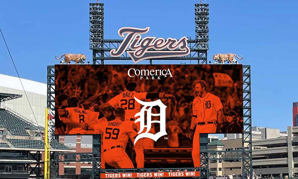 Detroit Tigers: Second-Largest Video Display in Baseball