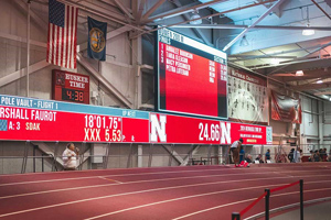 New LED-Displays for Indoor Sports Center