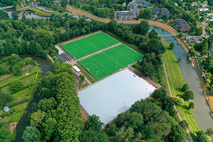New shock pad for water-based hockey pitches